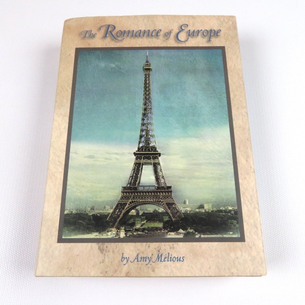 NEW- THE ROMANCE OF EUROPE, set of 16 blank notecards Paris France 4.75"X6.50"